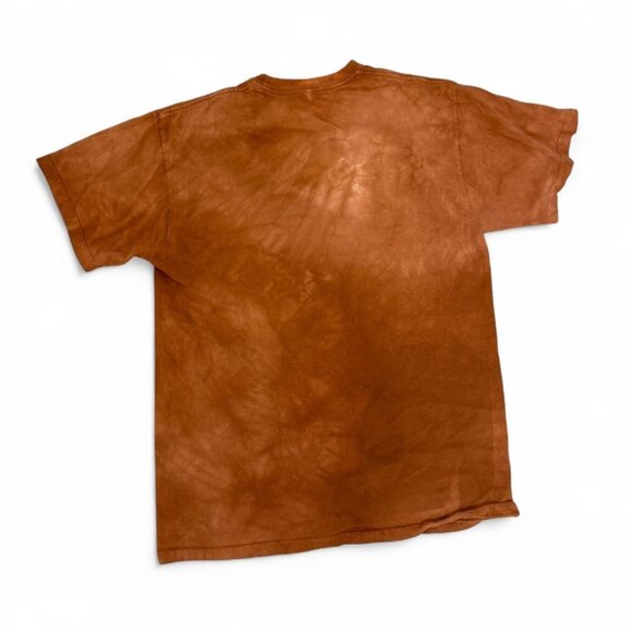 The Mountain Men's Orange and Brown T-shirt - Picture 2 of 2